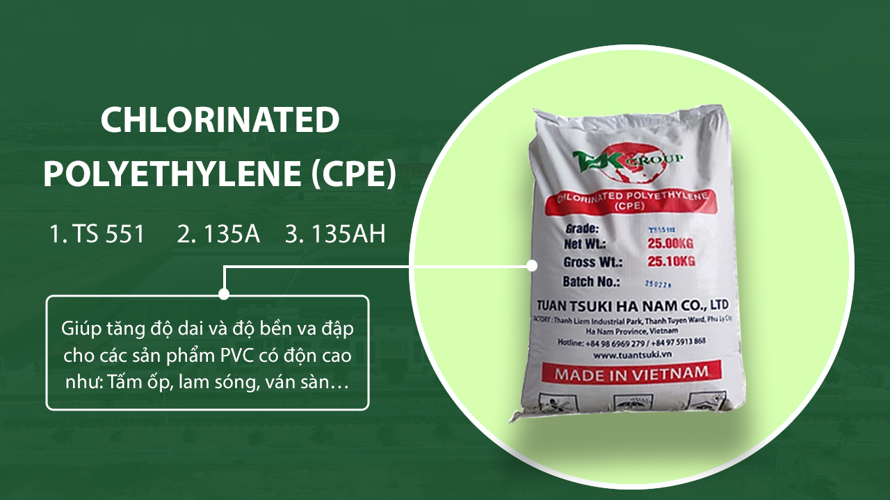 Phụ gia tăng dai CPE – Giải pháp cho độ bền va đập trong sản phẩm PVC