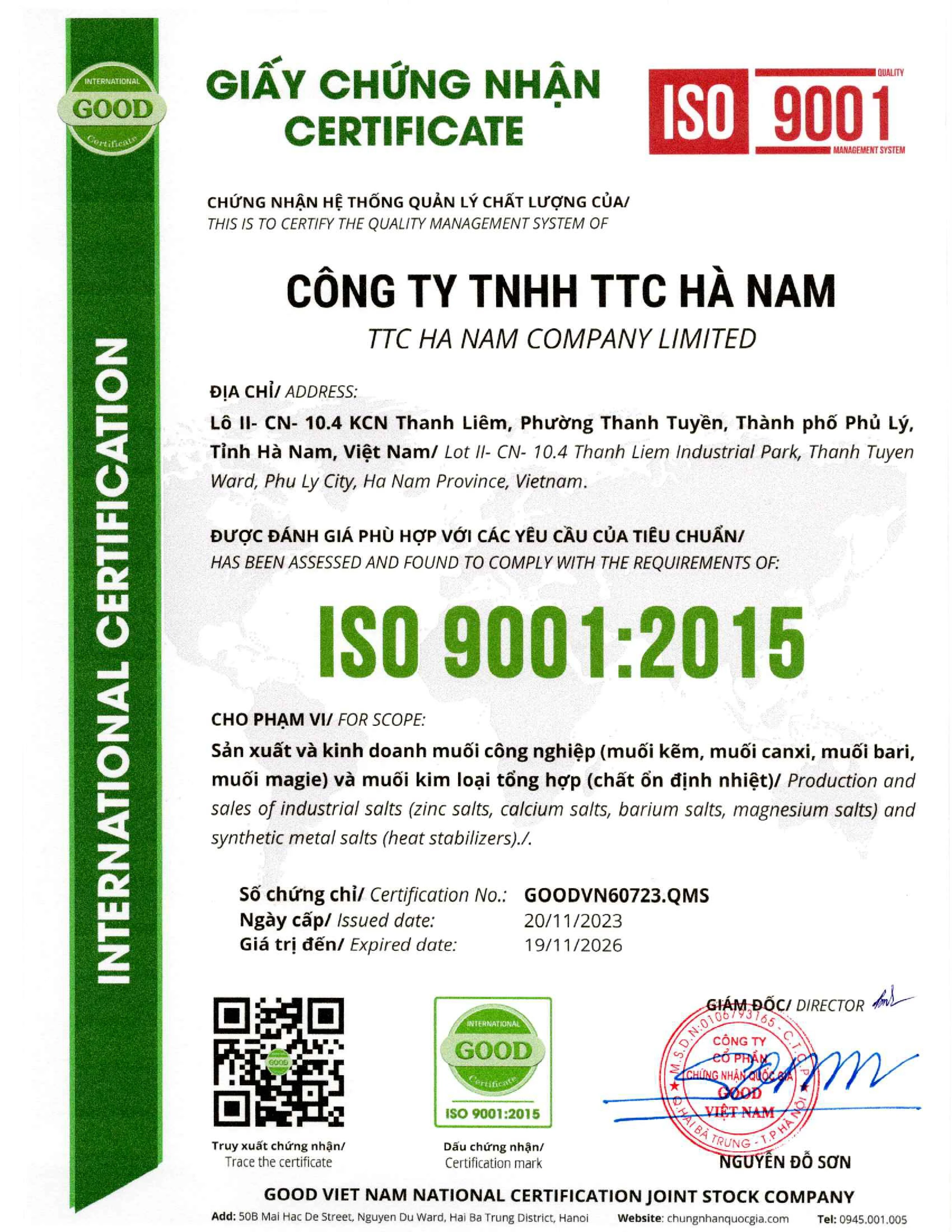 ISO 9001 2015